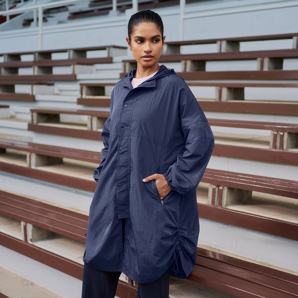 Long Parka - Dark Blue | TudungPeople Long Parka - Dark Blue | TudungPeople