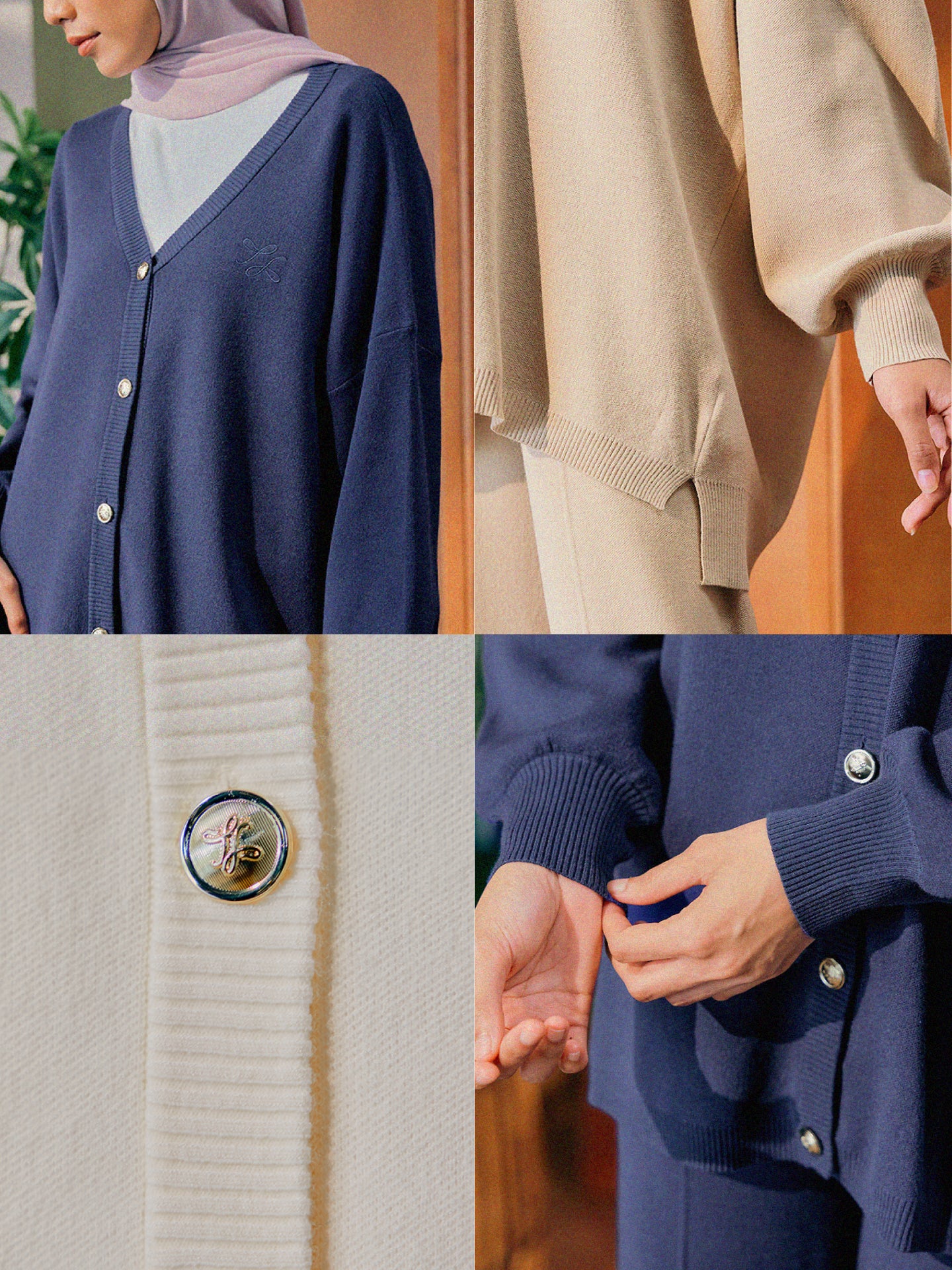 Knitted Cardigan | TudungPeople