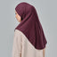 (Nano) Najwa Sport Basic 3.0 - Burgundy - Active - TudungPeople