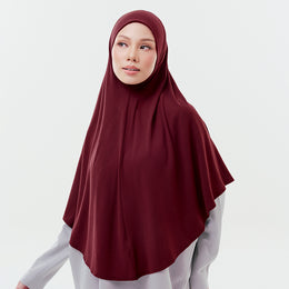 Najwa Sport Khimar 3.0 - Maroon