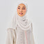 Niya Chiffon in White