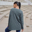 Oversized Top - Bluegrey - Apparel - TudungPeople