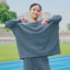 Oversized Sweatshirt - Agean - Apparel - TudungPeople