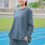 Oversized Sweatshirt - Agean - Apparel - TudungPeople