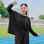 Oversized Sweatshirt - Black - Apparel - TudungPeople