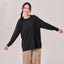 Oversized Top - Black - Apparel - TudungPeople