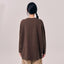 Oversized Top - Dark Brown - Apparel - TudungPeople