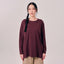 Oversized Top - Mahogany - Apparel - TudungPeople