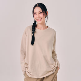 Oversized Top - Oatmeal