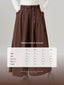 Size chart image for TudungPeople baggy pants, showing fit and measurements for comfortable athleisure apparel.