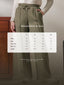 TudungPeople peach sweatpants with elastic waistband and relaxed fit, shown on size chart for apparel sizing.