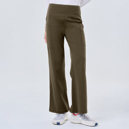 Straight Active Pants - Army Green