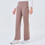 Brown Straight Active Pants by TudungPeople, showcasing a comfortable, fitted design for activewear and casual wear.