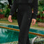 Basic Swimwear Pants - Black