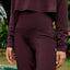 Basic Swimwear Pants - Burgundy - Apparel - TudungPeople