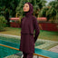 Cape Swimwear Top - Burgundy - Apparel - TudungPeople