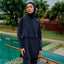 Cape Swimwear Top - Dark Blue