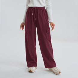 Track Pants - Ruby