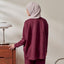 Oversized Sweatshirt - Burgundy - Apparel - TudungPeople