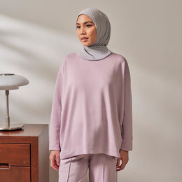 Oversized Sweatshirt - Mauve