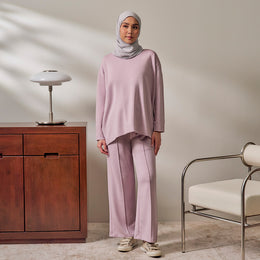 Oversized Sweatshirt - Mauve