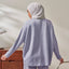 Oversized Sweatshirt - Periwinkle - Apparel - TudungPeople