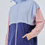 TudungPeople Trio Panel Parka in Sunday color, featuring layered panels and a hood, stylish and modest women's outerwear.