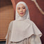 Mina Khimar in White