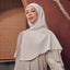 Mina Khimar in White