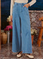 Denim Wide Pants