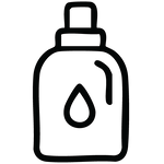 Use mild detergent