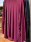 TudungPeople Active Dryfit Top in black, lightweight athletic apparel with moisture-wicking fabric for active wear.