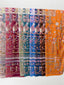 Atelier Prints by TudungPeople featuring artistic designs displayed on a railing, showcasing intricate patterns and vibrant colors.