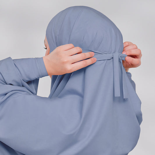 Aman Prayerwear - Blue - TudungPeople