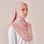 Luna Ribbed in Blush - TudungPeople