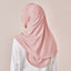 Luna Ribbed in Blush - TudungPeople