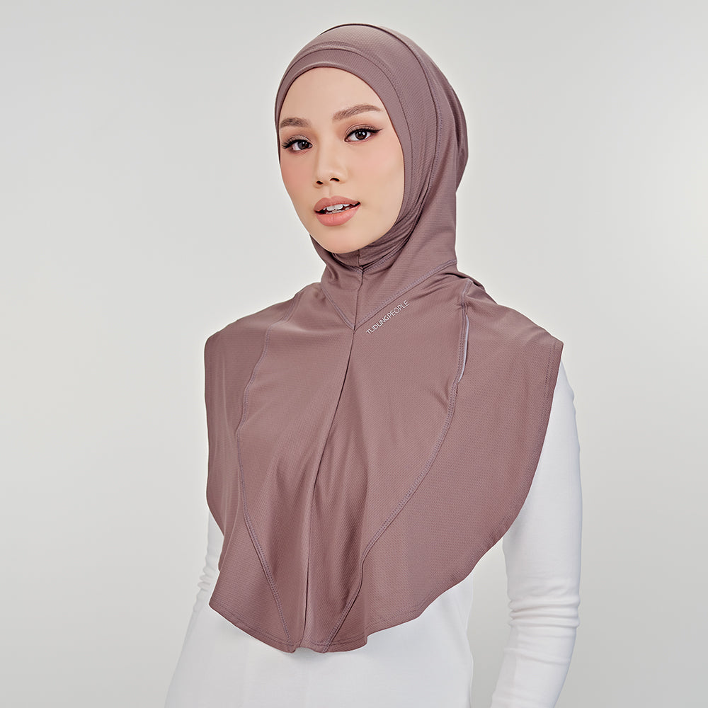 (Nano) Najwa Sport Hijab - Derby - TudungPeople
