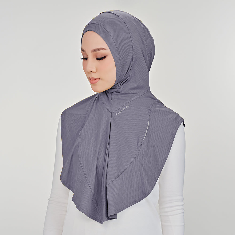 (Nano) Najwa Sport Hijab - Hale