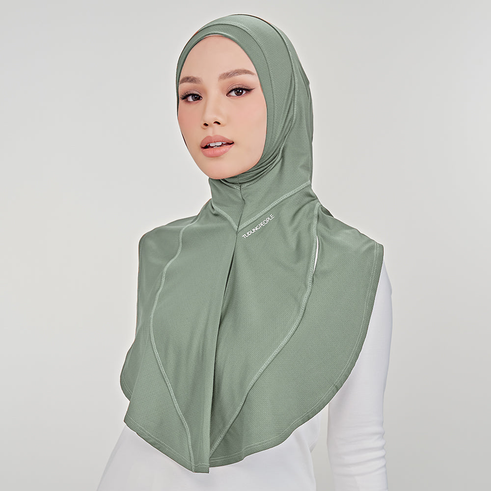 (Nano) Najwa Sport Hijab - Mariner - TudungPeople