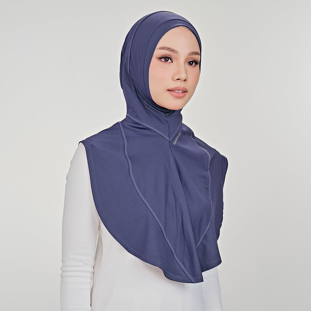 (Nano) Najwa Sport Hijab - Naval - TudungPeople